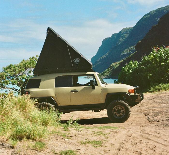Fully DeckedTan FJ Cruiser!