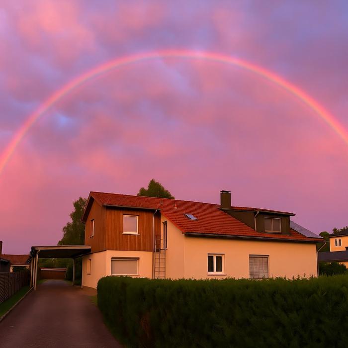 Schöne Wohnung mit großem Garten