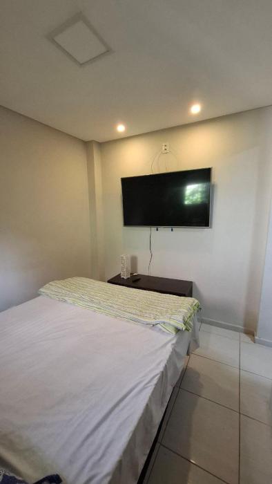 Quarto Duplo com cama extra, banheiro privativo e cozinha