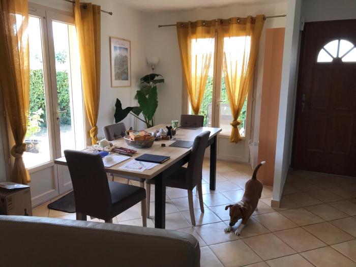 House in a rural village surrounded by vinyards