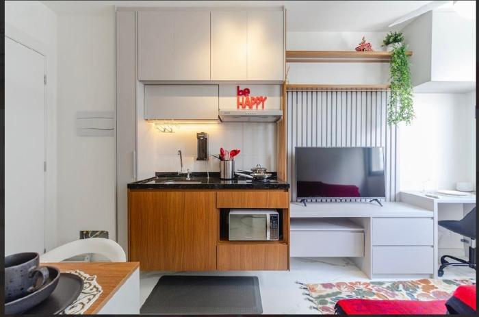 FL1110 · Little Barcelona, lado da Faria Lima, com piscina.