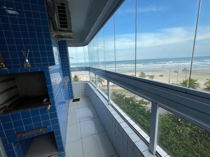 Apto Varanda Gourmet, Vista Mar, Churrasqueira- wi fi 2 Tvs