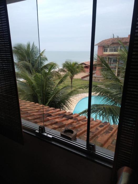 Apartamento pé na areia dois quartos piscina e lazer!