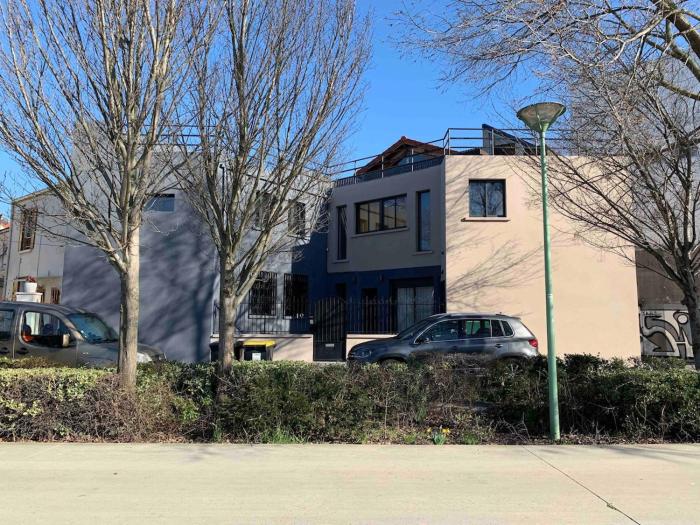 Contemporary house stadium of france