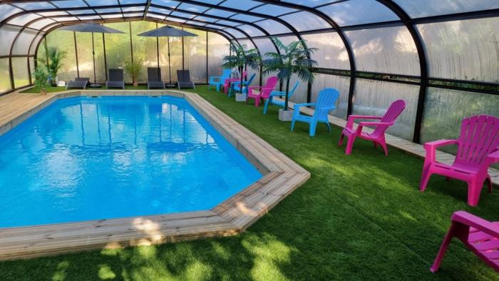 Les Chalets de SAUMUR, Piscine & Parc boisé, 100m du CadreNoir
