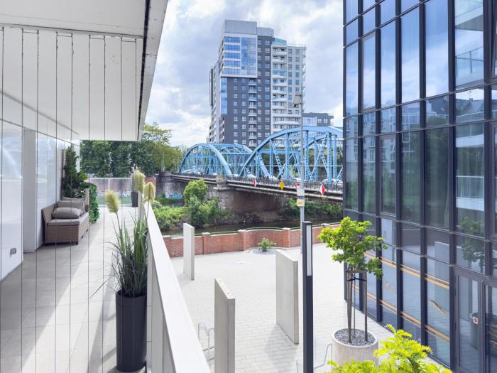 Księcia Witolda apart river and lift