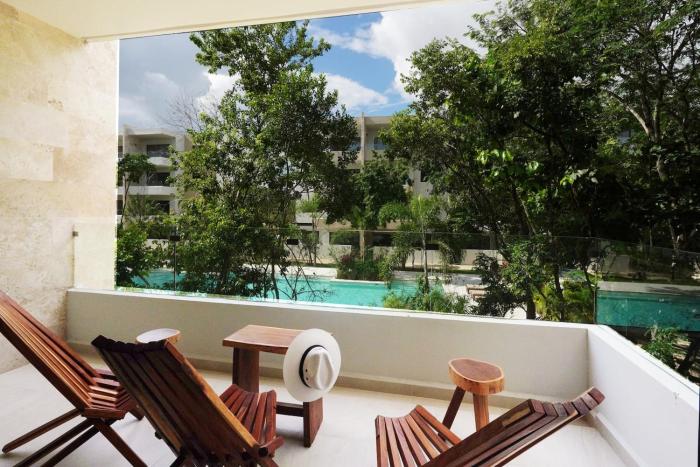 NEW Condo Jaguar 12min to Caribe,Pools,Playground