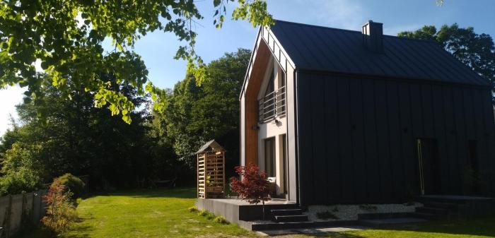 Domek Leniuchowanie- kominek, ognisko