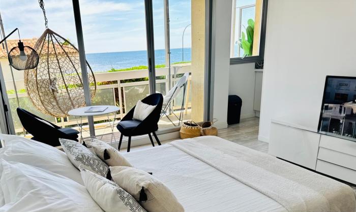 Charmant studio avec terrasse vue mer à 50 m