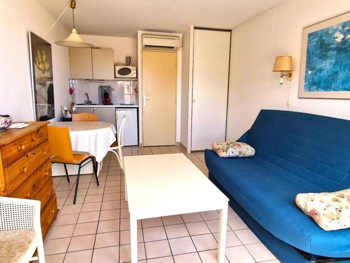 Studio climatisé Banyuls-sur-Mer avec parking, proche mer - FR-1-309-74