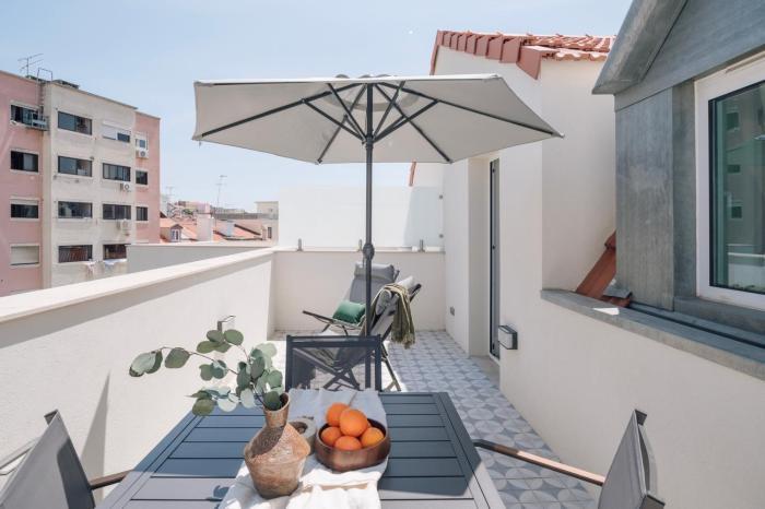 Chalay - 1 bedroom and terrace in Santo António