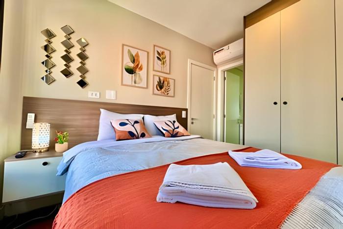 LUXUOSo# Apto no Batel com garagem e Ar Condiciona