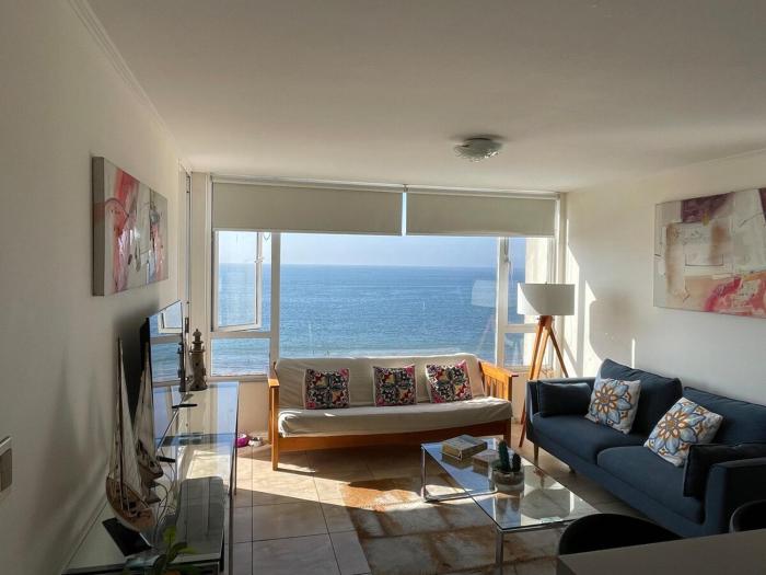 Departamento primera Línea frente al mar, cercano a Casino enjoy