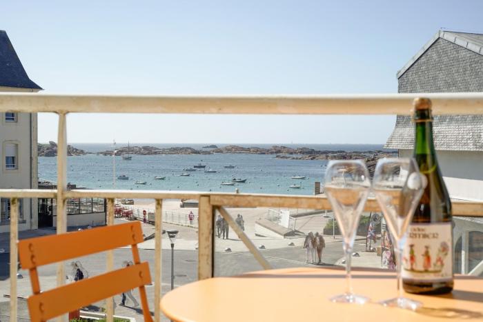 Appartement balcon vue mer - 50m de la plage - Confort et moderne - 70m2 - 4 pers