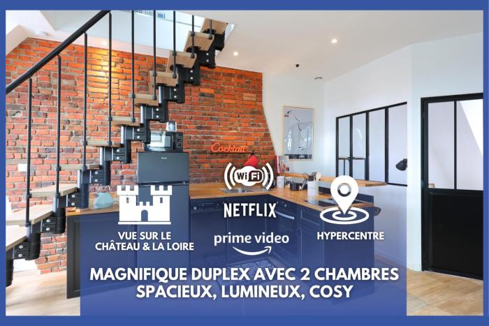 Duplex Élégant et Lumineux avec vue sur le château