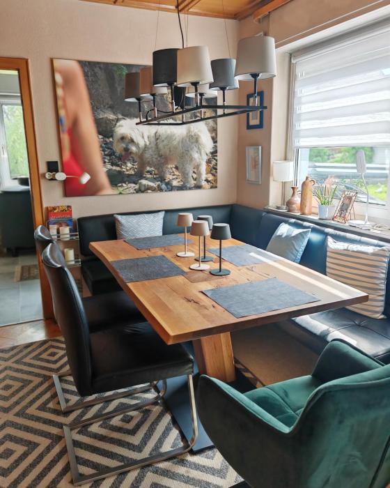 Ferienhaus VILLA ZAUBERBLICK am Rennsteig Frankenwald FREISTEHEND naturnah HUNDEFREUNDLICH eingezäunt