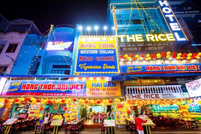 THE RICE HOTEL Nong Thon Dai Viet 131 Bui Vien