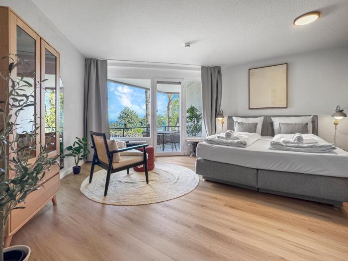 Design-Apartment mit Meerblick