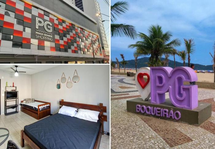 Studio 2 Boqueirão - Coração da Praia Grande