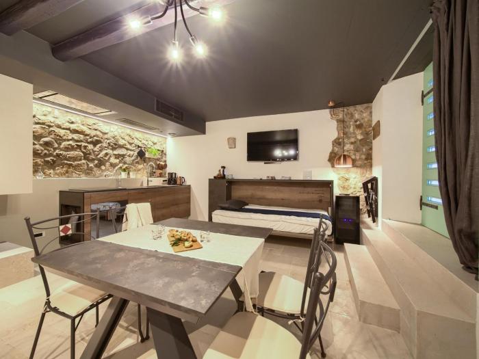 Vibrant and Elegant Downtown Krk Apartments - Studio Apartment