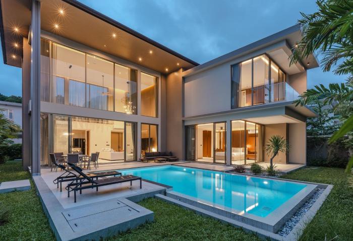 V200 Mountainview 4BR Pool Villa with Prime Stay