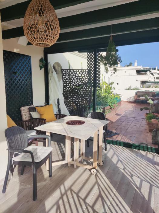 Dos dormitorios piscina