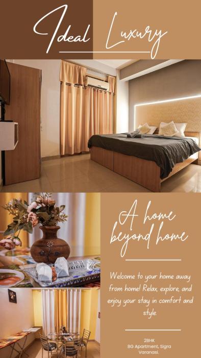 10 Ideal Luxury Stay AC 2BHK