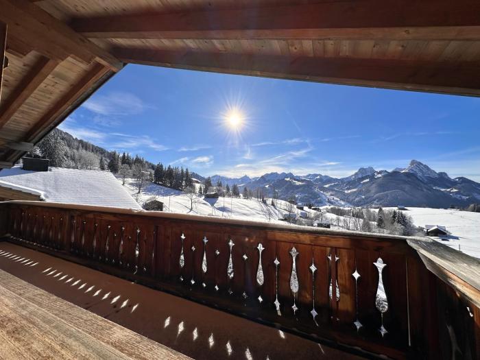 Chalet mit Traumblick & Sauna