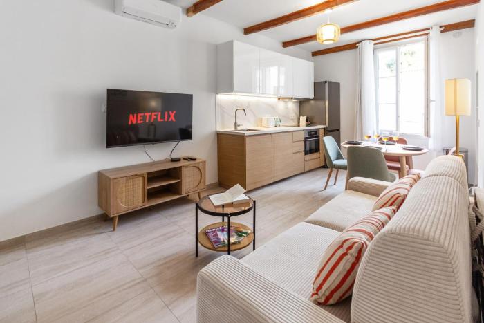 LAubernon - Hypercentre - Old Antibes - AC - Beach