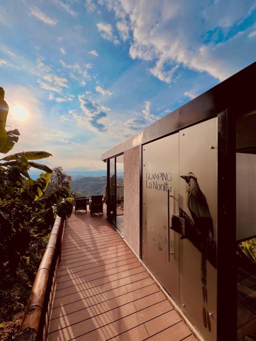 Glamping La Nonita tipo cabaña Luxury
