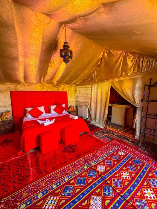 Desert camp camel & sandboarding