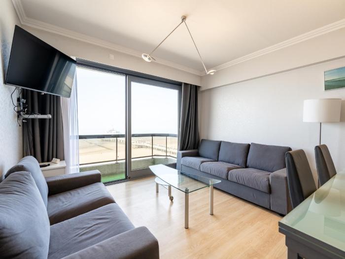 Seaside Apartment in Belgium with Ocean Views