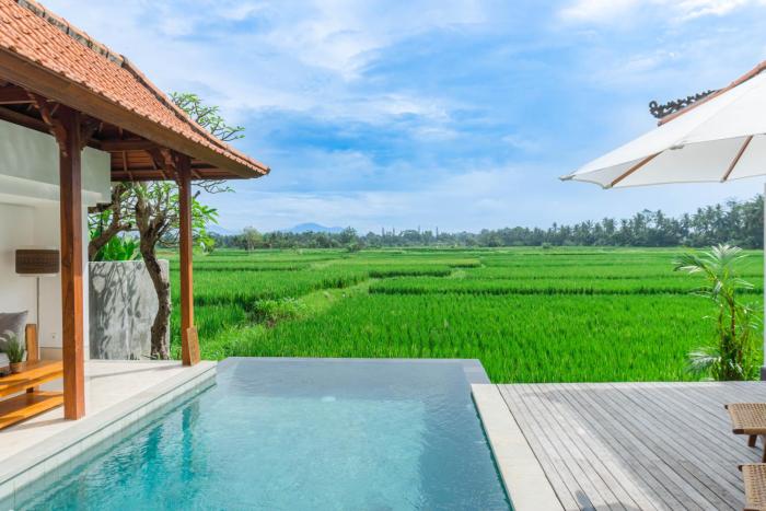 Kemawan Villas - Mountain and Ricefields View