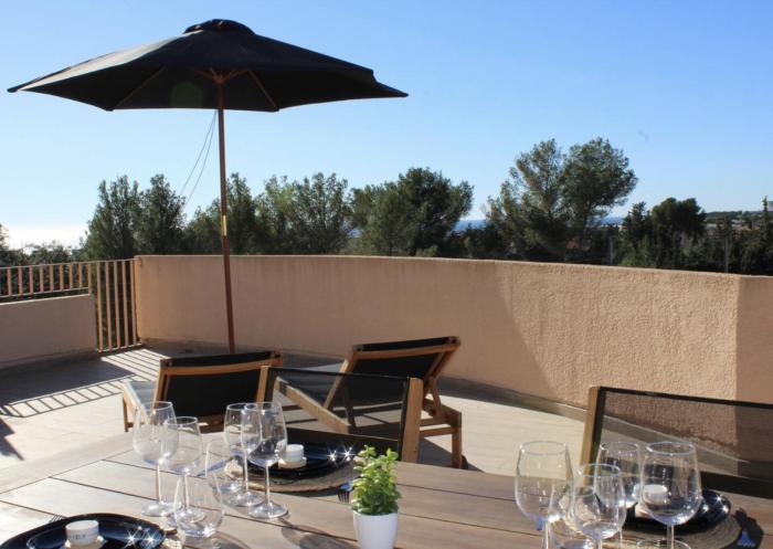 Rooftop Privé Plein Soleil Mer Plage Port