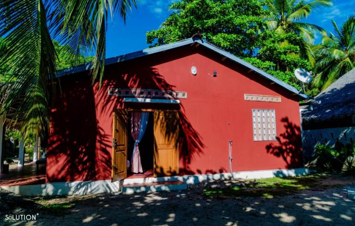 Maison au bord de mer
