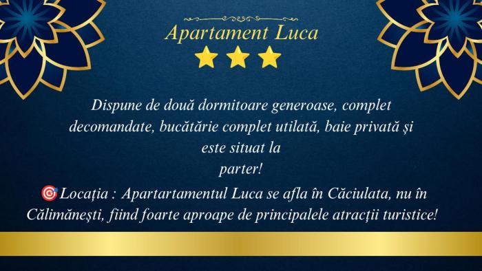 Apartament Luca