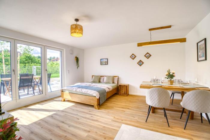 Garten, Küche, Parkplatz & Mehr - Komfort Apartment Bavaria