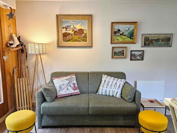 Appartement cocooning 3* au pied des pistes, parking, Wifi, 2 pers. - FR-1-198-221