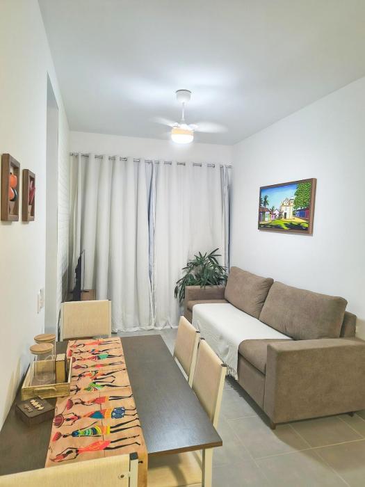 Apartamento aconchegante para temporada ar condicionado e piscina