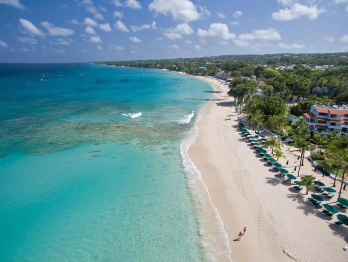 Sea View - Glitter Bay, St James - West Coast, Beach Front Apartment