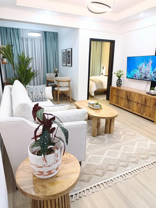 1Bed apt with rooftop pool gym and scenic views in Westlands