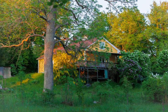 Countryside house with sauna
