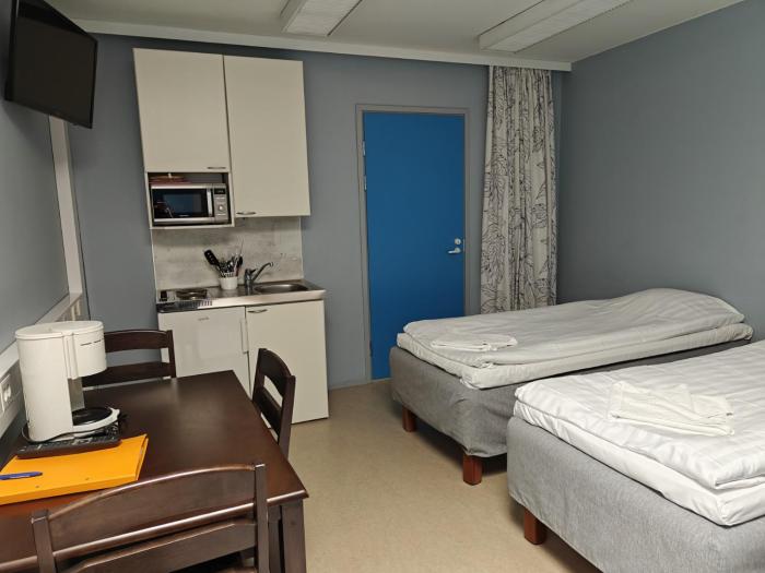 Jääskän Loma Hostelli Antin tupa, Tetrisnurkka