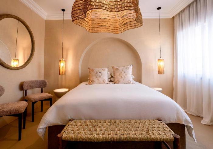 Appartement à Guéliz, style Riad, équipé & central