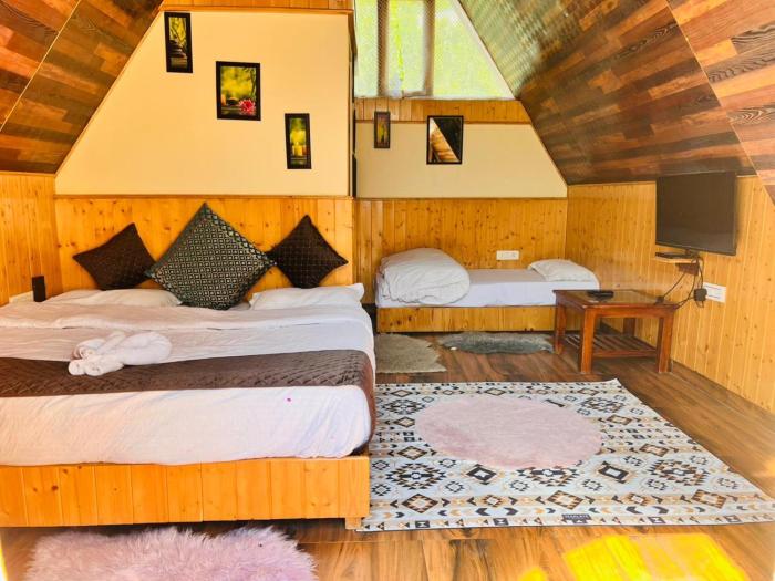 A Shape River Side Cabin