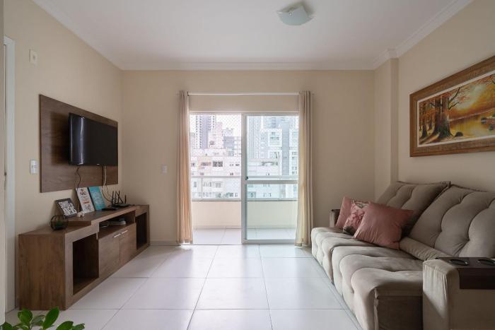 Apto próximo ao mar c churrasq. 3 qts ELM701