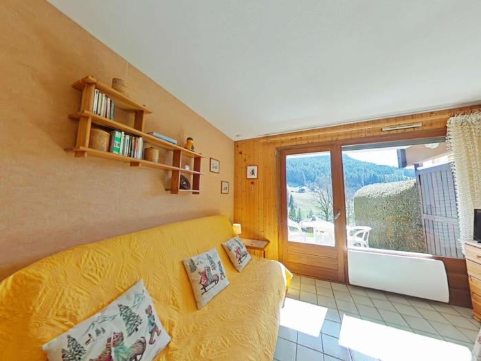 Studio cosy avec terrasse sud, proche navettes, Le Grand-Bornand - FR-1-241-51