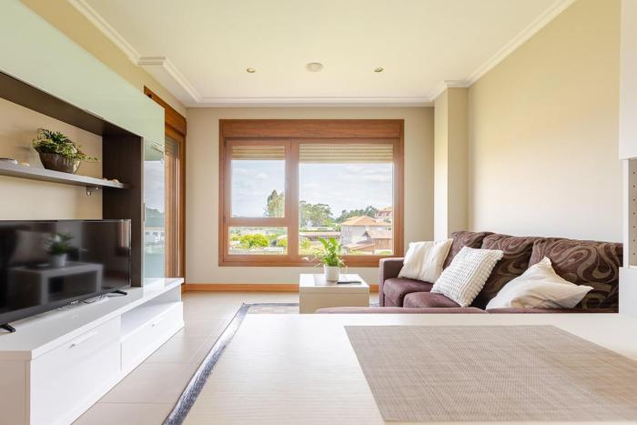 Apartamento acogedor en la playa de La Lanzada