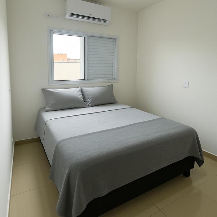 Apto Novo com Ar e Wi-Fi Perto da UFU Monte Carmelo