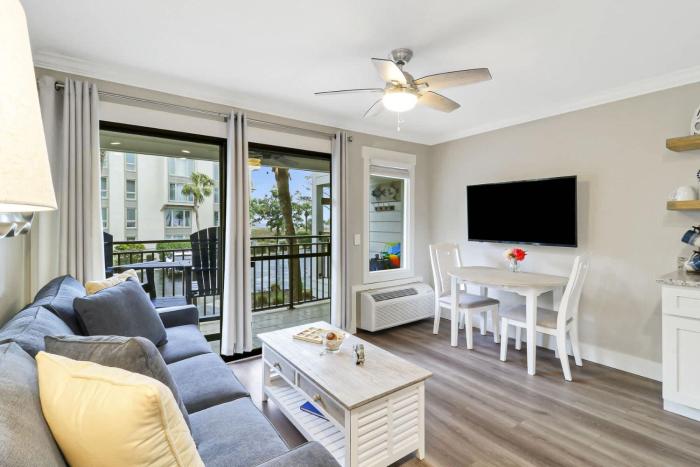 Seaside Villa with Ocean Peeks & Balcony Breezes